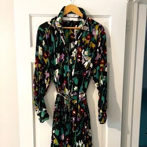 Proenza Schouler White Label, Abstract Shirt Dress, 10